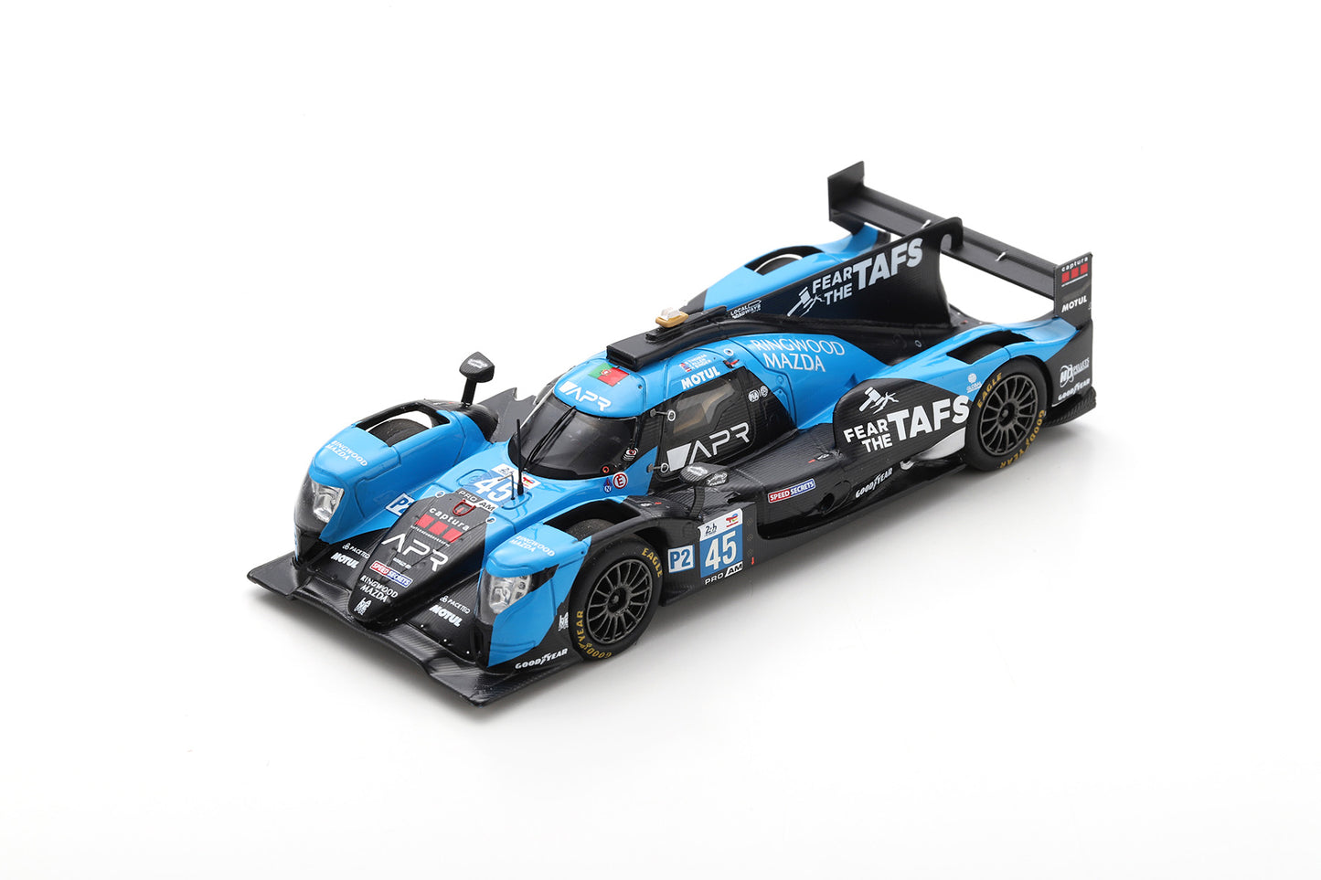 Spark S8638 1/43 Oreca 07 - Gibson No.45 Algarve Pro Racing Winner LMP2 Pro Am class 24H Le Mans 2022 S. Thomas - J. Allen - R. Binder