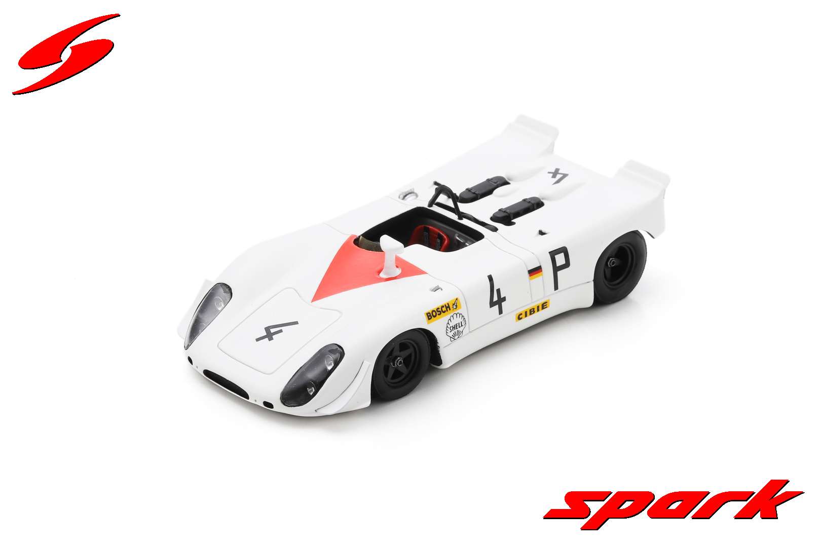 2023年5月発売予定】Spark SG824 1/43 Porsche 908-2 No.4 2nd 1000Km 