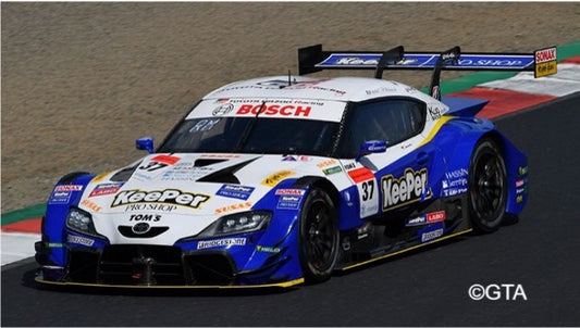 Spark SGT031 1/43 KeePer TOM'S GR Supra No.37 TGR TEAM KeePer TOM'S GT500 SUPER GT 2022 Sacha Fenestraz - Ritomo Miyata