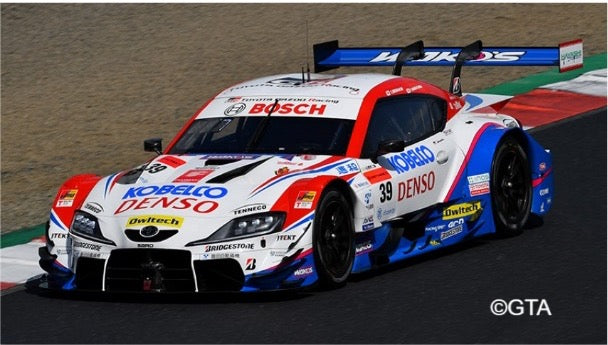 Spark SGT033 1/43 DENSO KOBELCO SARD GR Supra No.39 TGR TEAM SARD SUPER GT GT500 2022Yuhi Sekiguchi - Yuichi Nakayama