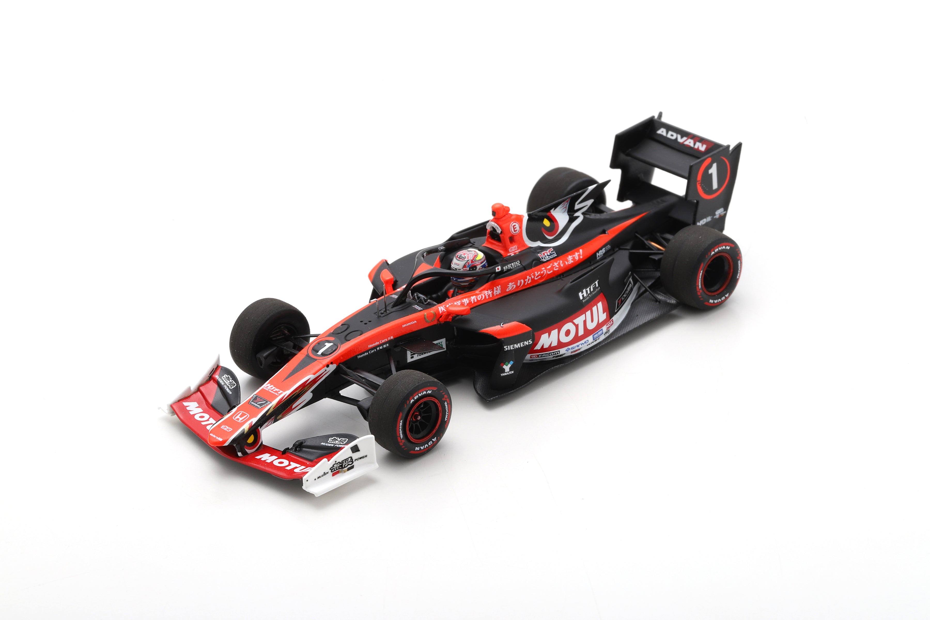 Spark SJ110 1/43 SF19 No.1 TEAM MUGEN M-TEC HR-417E Super Formula