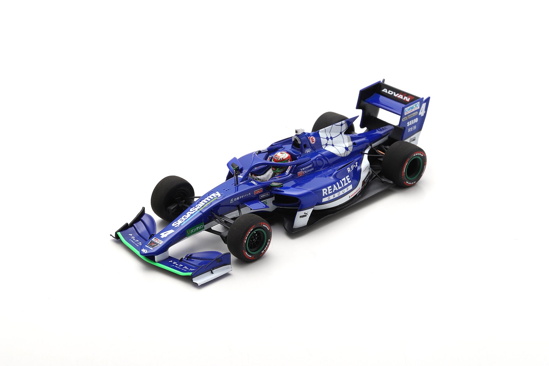 Spark SJ113 1/43 SF19 No.4 KONDO RACING TRD 01F Super Formula 2022