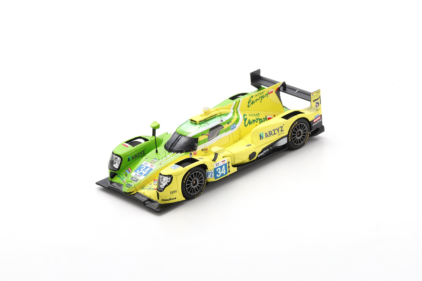 Spark Y268 1/64 Oreca 07 - Gibson No.34 Inter Europol Competition 24H Le Mans 2022 J. Śmiechowski - A. Brundle - E. Gutierrez