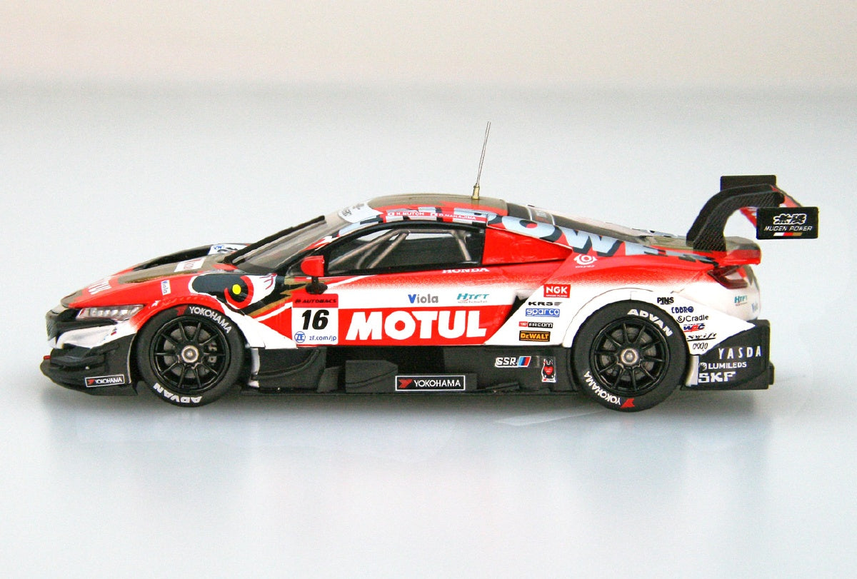 EBBRO 45627 1/43 SUPER GT 2018 GT500 MOTUL MUGEN NSX-GT No.16