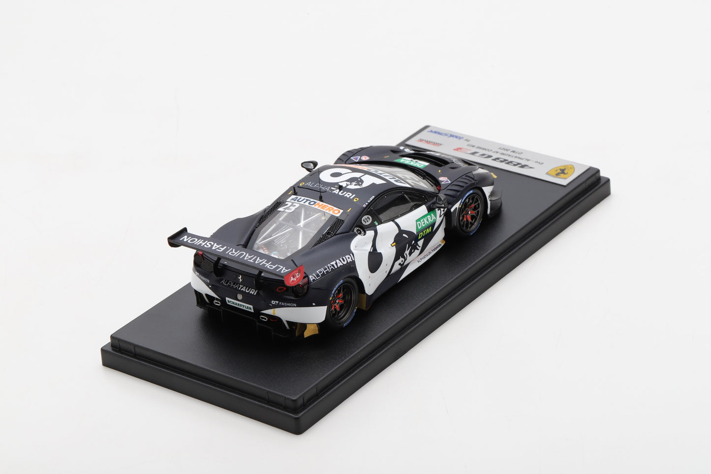 Looksmart LSRC124 1/43 Ferrari 488 GT3 EVO No.23 AlphaTauri AF Corse DTM 2021 Alexander Albon