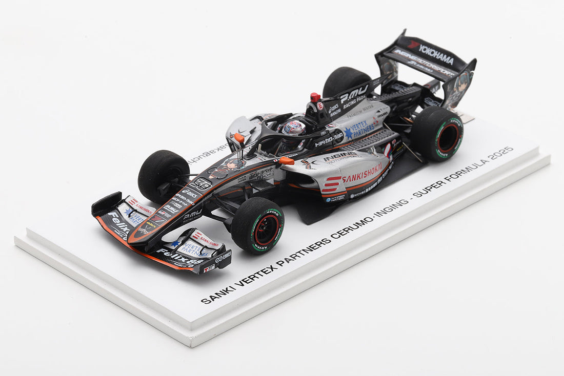 【12月6日 21時 予約開始】SUPER FORMULA SANKI VERTEX PARTNERS CERUMO･INGING