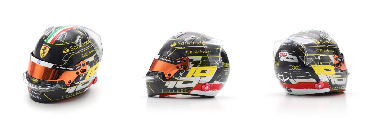 ラス1 日本未発売　ビッグスケールF1コレクション　ルクレール　ヘルメット 再販売予約】LookSmart 1/5 ルクレール ヘルメット – Racing Models