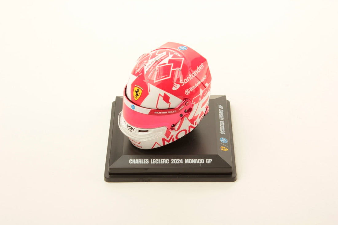【再生産・予約受付】LookSmart 1/5 ルクレール モナコGP 2024 ヘルメット 完売モデル再登場