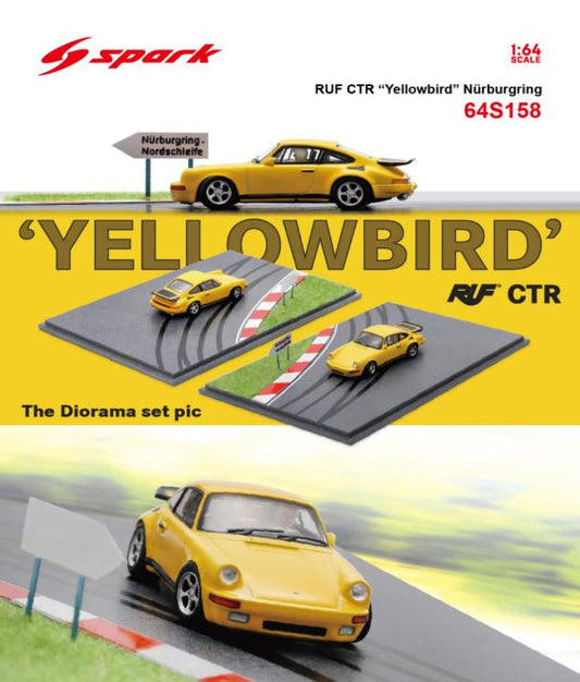 【予約受付】Spark 1/64 RUF CTR 'Yellow Bird' Diorama Set