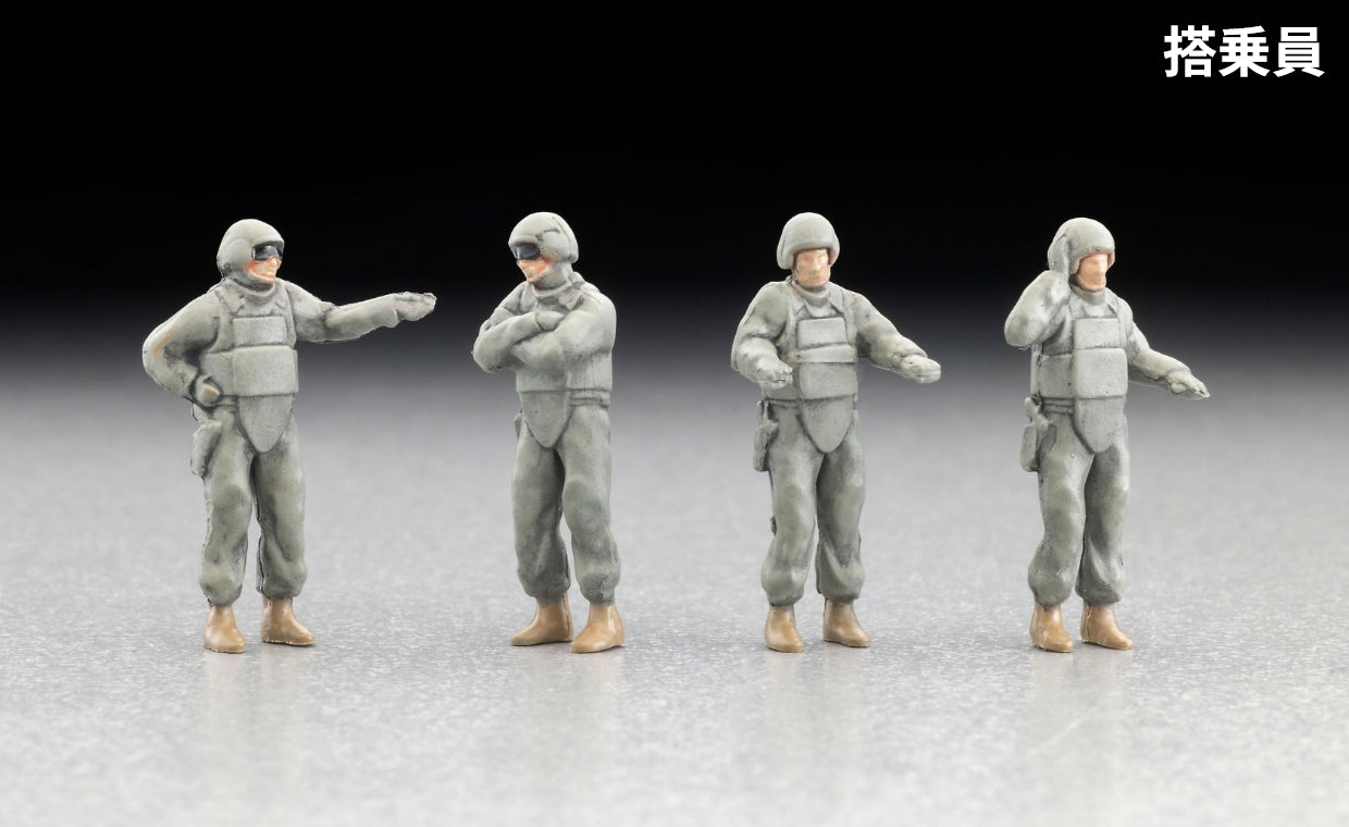 【2026年12月発売予定】 TOMYTEC ARSENIA64 1/64 [AS006] 戦闘車両情景セット (UCPグレー)