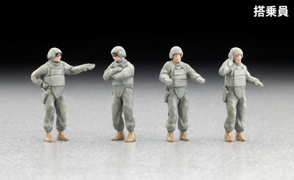 【2026年12月発売予定】 TOMYTEC ARSENIA64 1/64 [AS006] 戦闘車両情景セット (UCPグレー)