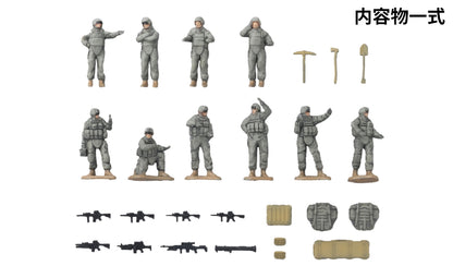 【2026年12月発売予定】 TOMYTEC ARSENIA64 1/64 [AS006] 戦闘車両情景セット (UCPグレー)