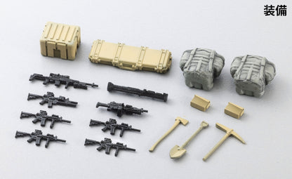 【2026年12月発売予定】 TOMYTEC ARSENIA64 1/64 [AS006] 戦闘車両情景セット (UCPグレー)
