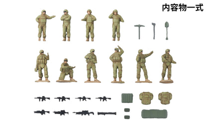 【2026年12月発売予定】 TOMYTEC ARSENIA64 1/64 [AS007] 戦闘車両情景セット (OCPブラウン)