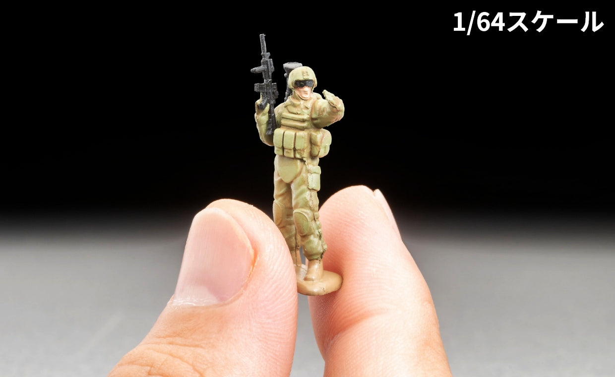 【2026年12月発売予定】 TOMYTEC ARSENIA64 1/64 [AS007] 戦闘車両情景セット (OCPブラウン)