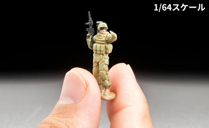 【2026年12月発売予定】 TOMYTEC ARSENIA64 1/64 [AS007] 戦闘車両情景セット (OCPブラウン)