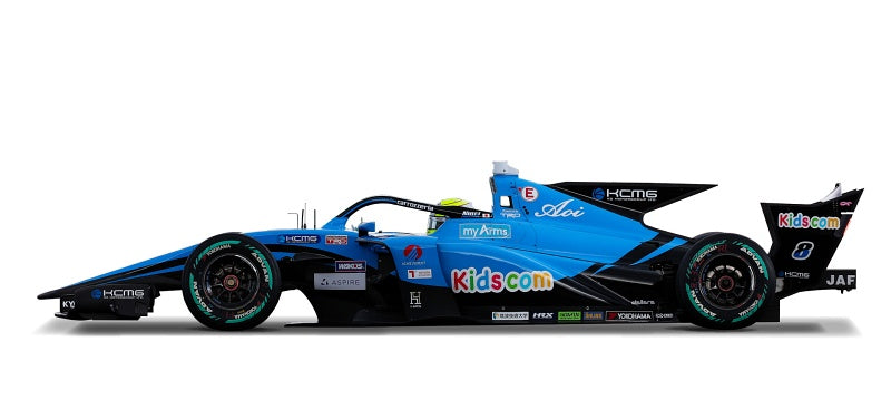 8 福住 仁嶺 Nirei Fukuzumi Kids com Team KCMG SUPER FORMULA  2024 SF23 Spark SFJ028 1/43