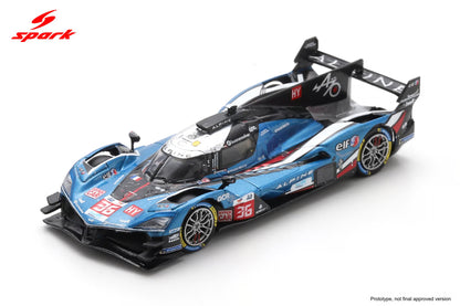 Spark 64S066 1/64 Alpine A424 No.36 ALPINE ENDURANCE TEAM 10th Le Mans 24H 2025 M. Schumacher - F. Makowiecki - J. Gounon