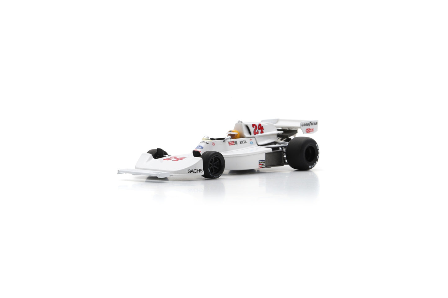 Spark S2762 1/43 Hesketh 308D No.24 Belgium GP 1976 Harald Ertl