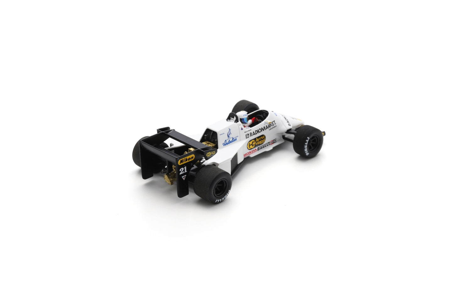 【2025年12月発売予定】 Spark S3927 1/43 Spirit 101 No.21 San Marino GP 1984  Mauro Baldi