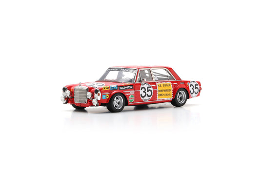 Spark 100SPA08 1/43 Mercedes-Benz 300 SEL 6.8 No.35 2nd 24H Spa 1971 H. Heyer - C. Schickentanz
