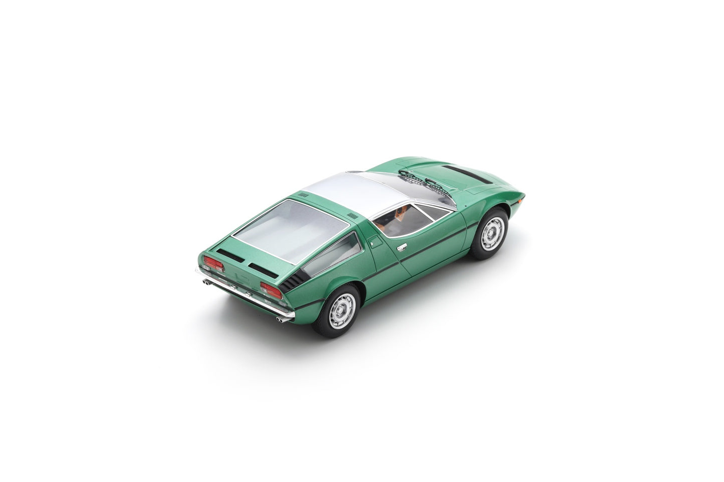 【2025年12月以降発売予定】 Schuco 18U00088 1/18 Maserati Bora 1971 - Light Metallic Green