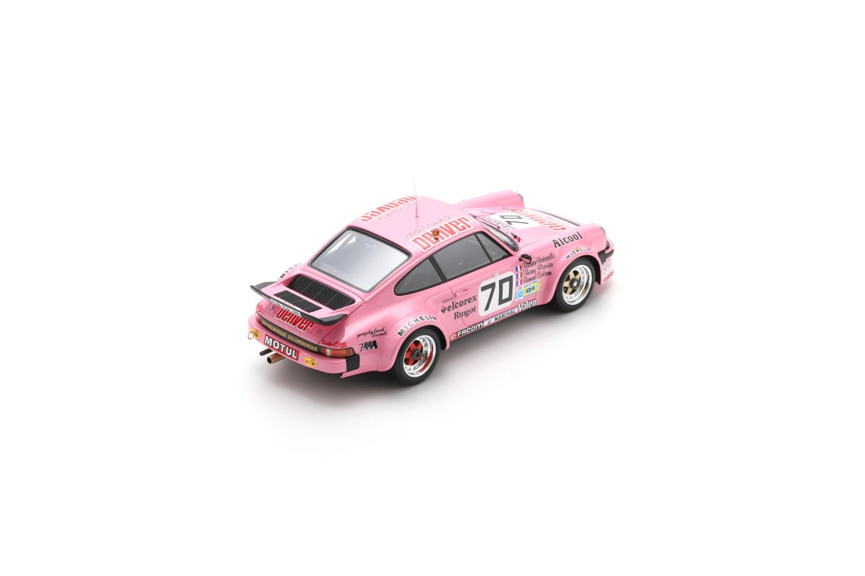 【2025年12月発売予定】  Spark  18S869  1/18  Porsche 934 No.70 17th Le Mans 24H 1981   T. Perrier – V. Bertapelle – B. Salam