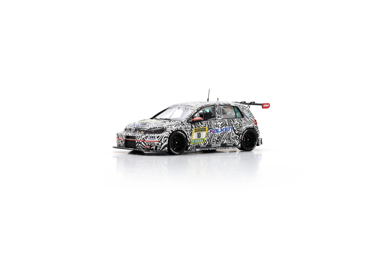Spark SG944 1/43 GOLF 7 GTI TCR DSG No.10 Max Kruse Racing 24H Nürburgring 2024 E. Asari - M. Wasel - T. Hochwind - B. Cartery