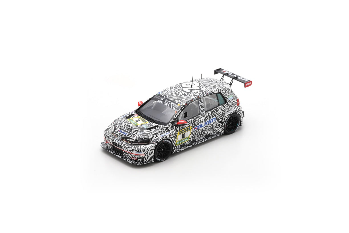 Spark SG944 1/43 GOLF 7 GTI TCR DSG No.10 Max Kruse Racing 24H Nürburgring 2024 E. Asari - M. Wasel - T. Hochwind - B. Cartery