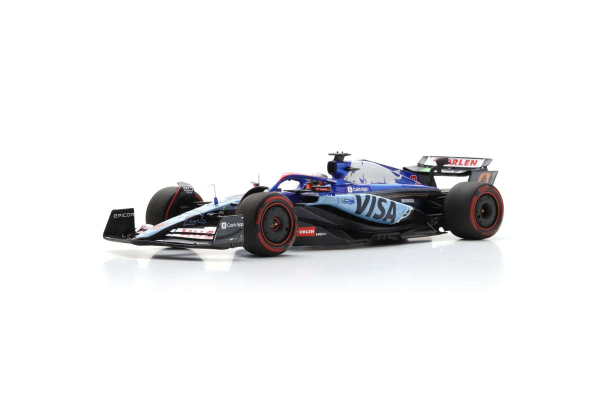 Spark 18S663 1/18 Visa Cash App RB Formula One Team VCARB 01 No.3 Singapore GP 2024 Daniel Ricciardo "Last Race"