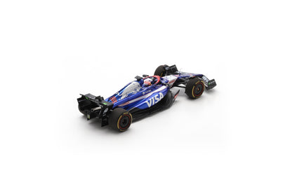 Spark S9558 1/43 Visa Cash App RB Formula One Team VCARB 01 No.30 9th US GP 2024 Liam Lawson