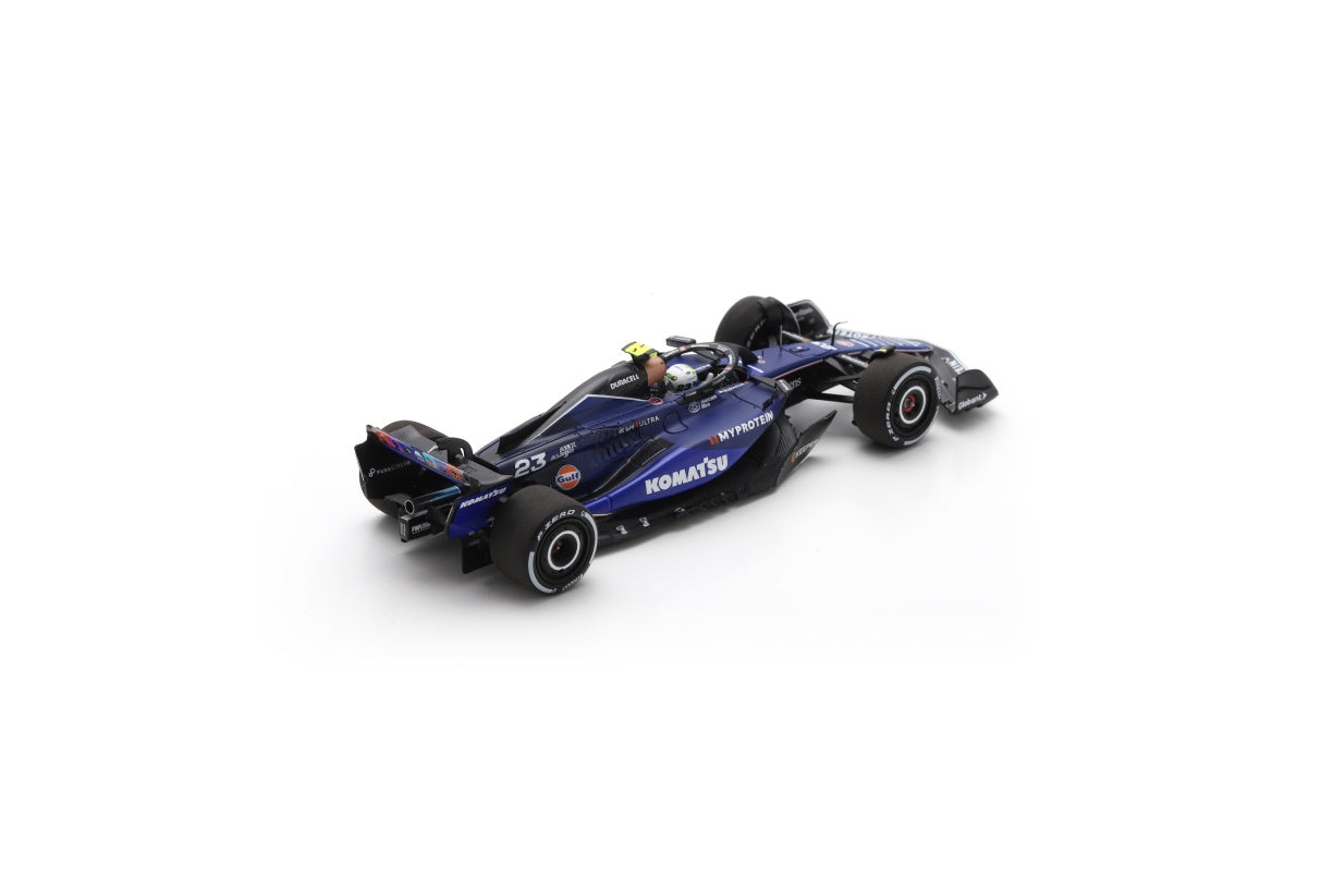 Spark S9559 1/43 Williams Racing FW46 No.23 US GP 2024 Alex Albon (100th Race)