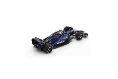 Spark S9559 1/43 Williams Racing FW46 No.23 US GP 2024 Alex Albon (100th Race)