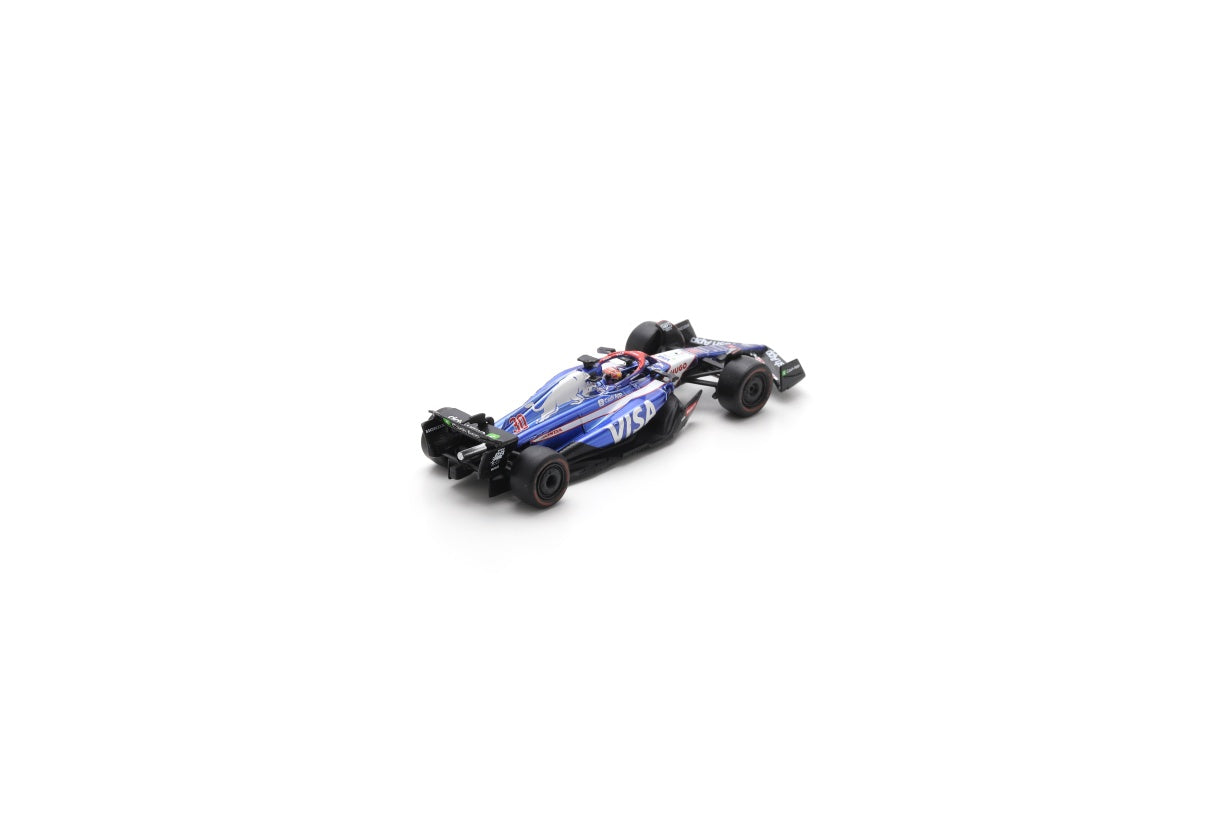 Spark Y408 1/64 Visa Cash App RB Formula One Team VCARB 01 No.30 9th US GP 2024 Liam Lawson  (LL's First F1 Debut)