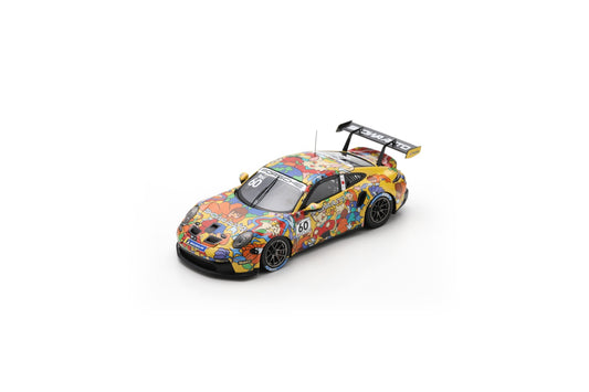 Spark SJ179 1/43 Porsche 911 GT3 Cup No.60 Porsche Carrera Cup Japan Champion 2024 Reimei Ito