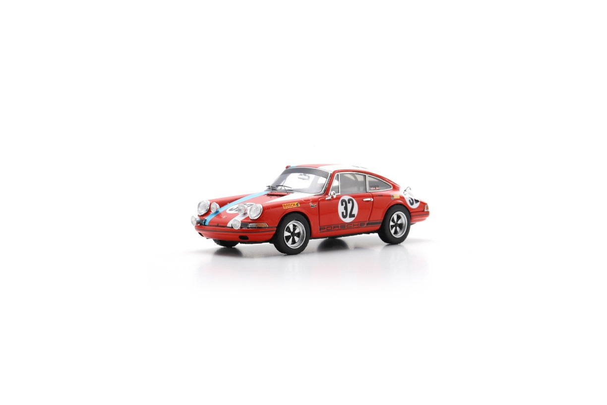 Spark 43SPA1968 1/43 Porsche 911 No.32 Winner 24H Spa 1968 W. Kauhsen - H. Kelleners - E. Kremer