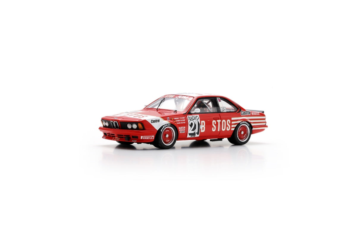 Spark 43SPA1983 1/43 BMW 635 Csi No.21 Winner 24H Spa 1983 T. Tassin - A. Hahne - H. Heyer