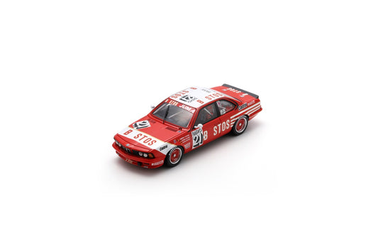 Spark 43SPA1983 1/43 BMW 635 Csi No.21 Winner 24H Spa 1983 T. Tassin - A. Hahne - H. Heyer