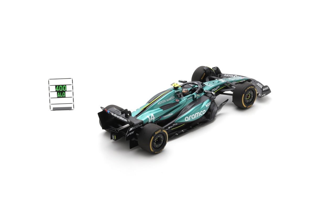 Spark 18S664 1/18 Aston Martin AMR24 Aston Martin Aramco F1 Team No.14 Mexican GP 2024  Fernando Alonso