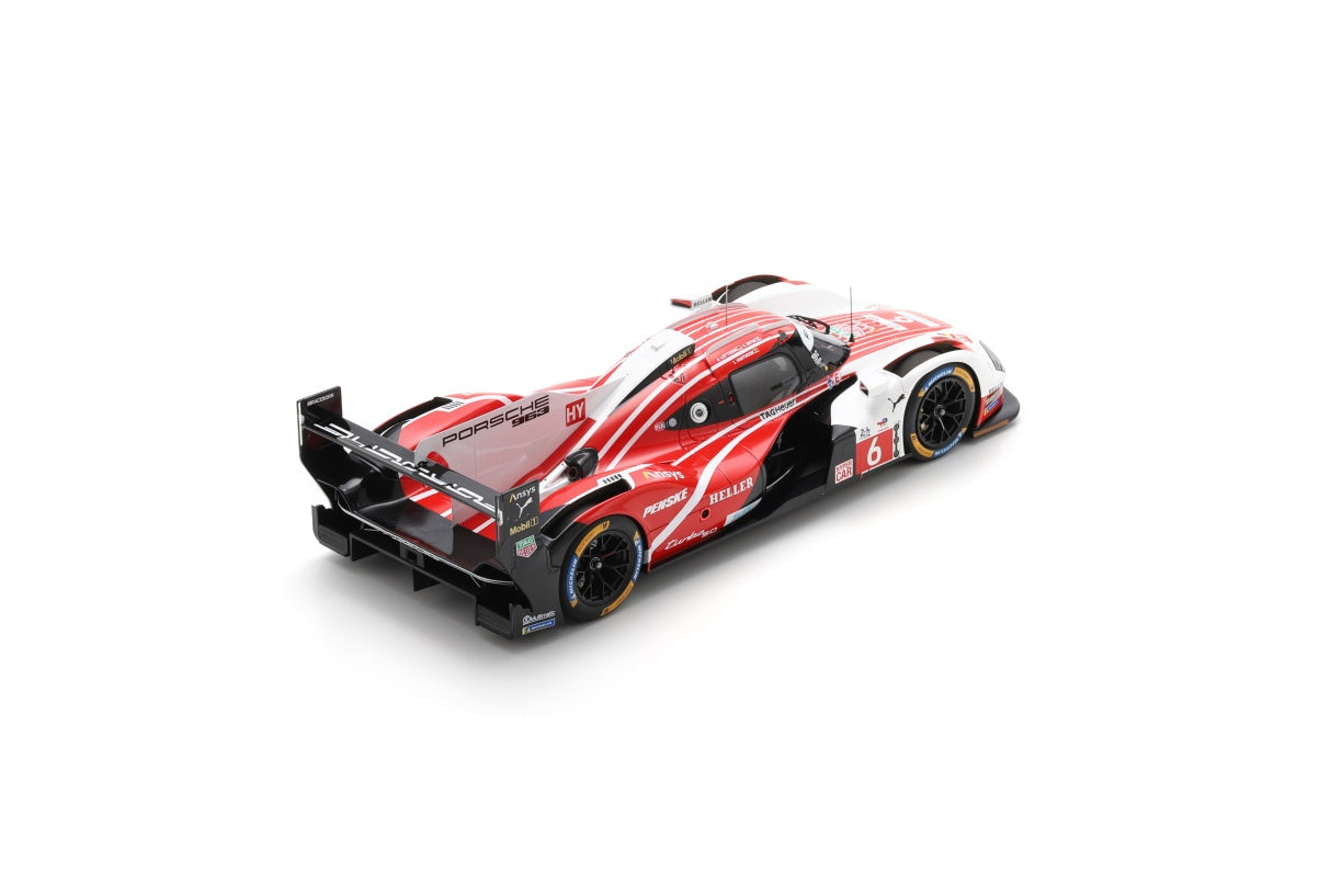 Spark 18S643 1/18 Porsche 963 No.6 PORSCHE PENSKE MOTORSPORT 4th Le Mans 24H 2024 K. Estre - A. Lotterer - L. Vanthoor