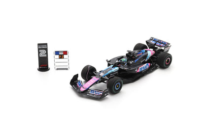 Spark S9551 1/43 BWT Alpine F1 Team A524 No.31 2nd Brazilian GP 2024 Esteban Ocon
