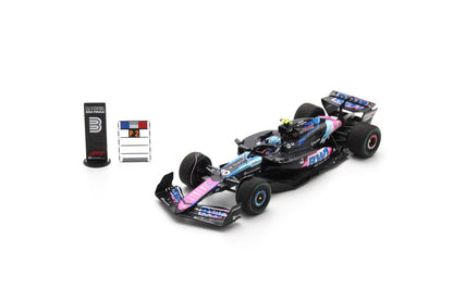 Spark S9552 1/43 BWT Alpine F1 Team A524 No.10 3nd Brazilian GP 2024 Pierre Gasly (150th GP Race)