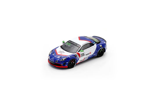 Spark SF329 1/43 Alpine A110 CUP No.38 VPS Racing Champion Alpine Elf Cup Series 2024 Charles Roussanne