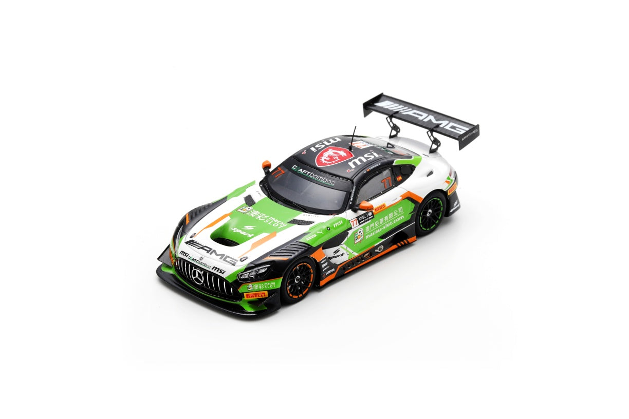 Spark SA301 1/43 Mercedes-AMG GT3 Evo No.77 Mercedes-AMG Team Craft-Bamboo Racing FIA GT World Cup Macau 2024 Daniel Juncadella