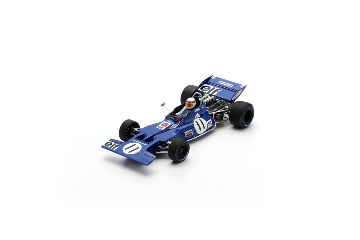 【2025年12月以降発売予定】 Spark 18S357 1/18 Tyrrell 003 No.11 Winner Monaco GP 1971 Jackie Stewart