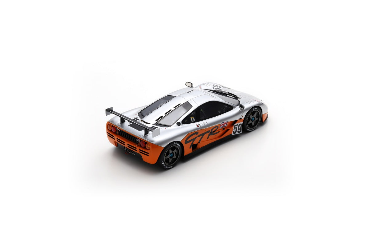 【2025年12月以降発売予定】 Spark 18S874 1/18 McLaren F1 GTR No.59 Prequalifying Le Mans 24H 1995 Y. Dalmas - P-H. Raphanel