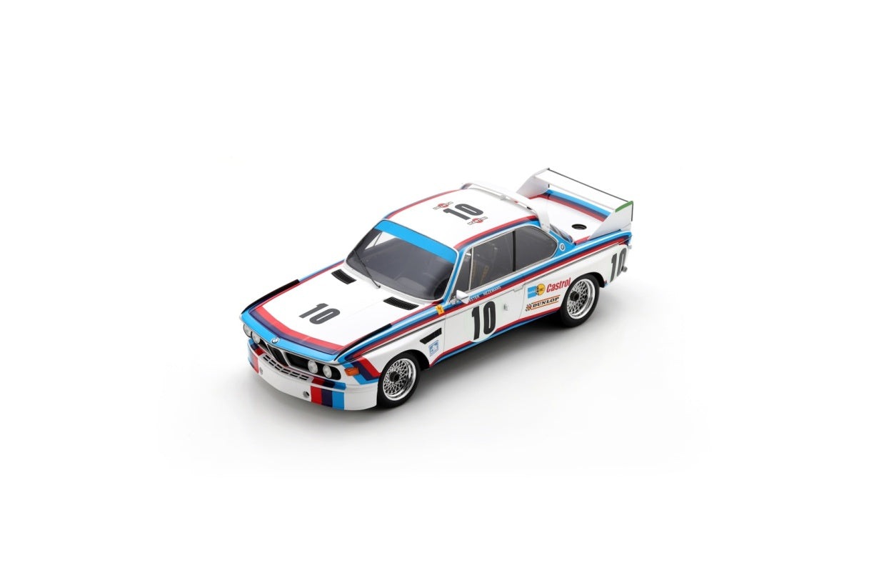 【2025年12月以降発売予定】 Spark 18SPA1973 1/18 BMW 3.0 CSL No.10 Winner 24H Spa 1973 D. Quester - T. Hezemans
