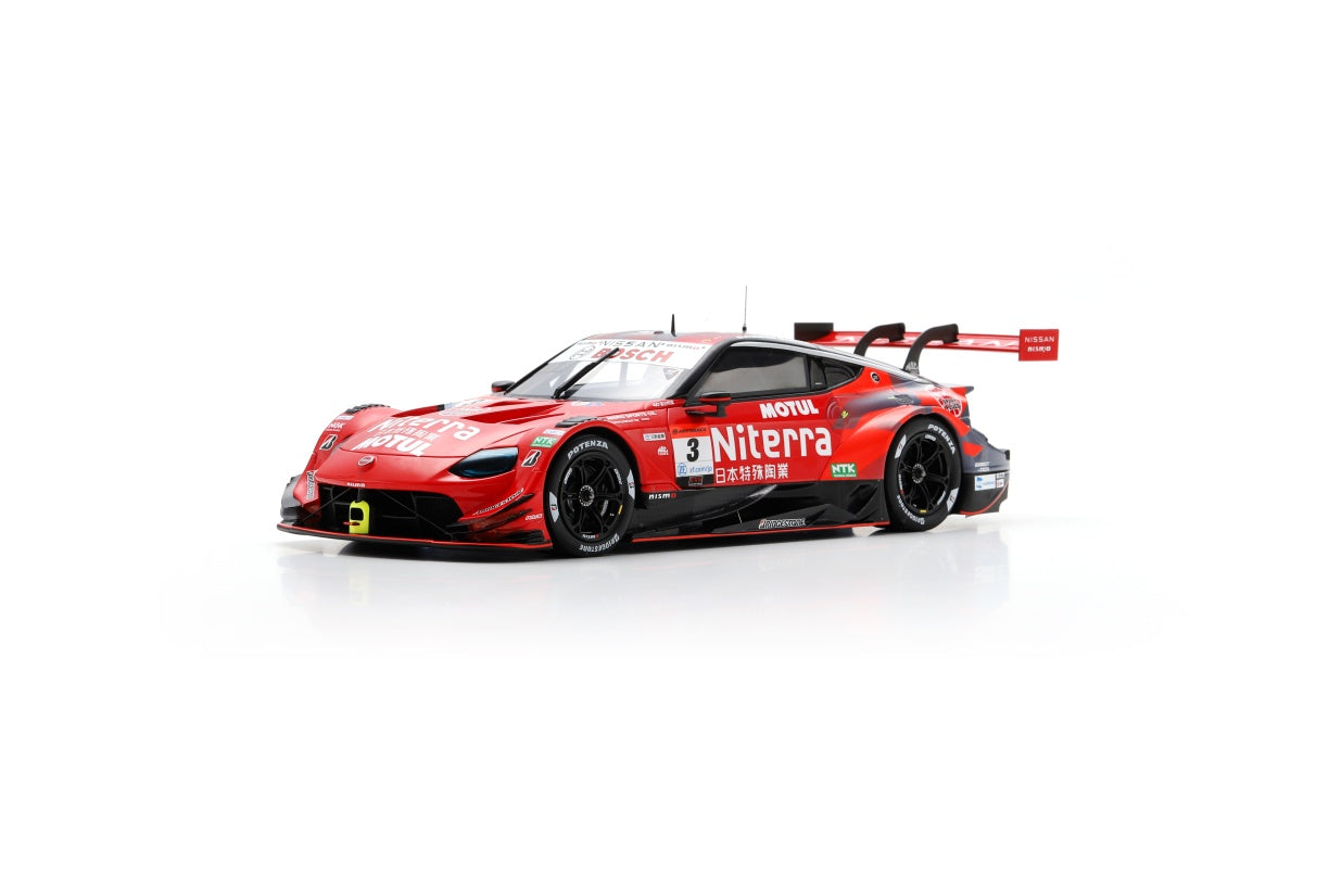 【2025年11月発売予定】 Spark 18SGT005 1/18 Niterra MOTUL Z No.3 NISMO NDDP GT500 SUPER GT 2024 M. Takaboshi - A. Miyake