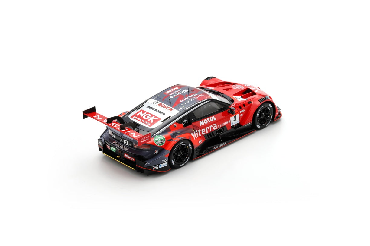【2025年11月発売予定】 Spark 18SGT005 1/18 Niterra MOTUL Z No.3 NISMO NDDP GT500 SUPER GT 2024 M. Takaboshi - A. Miyake