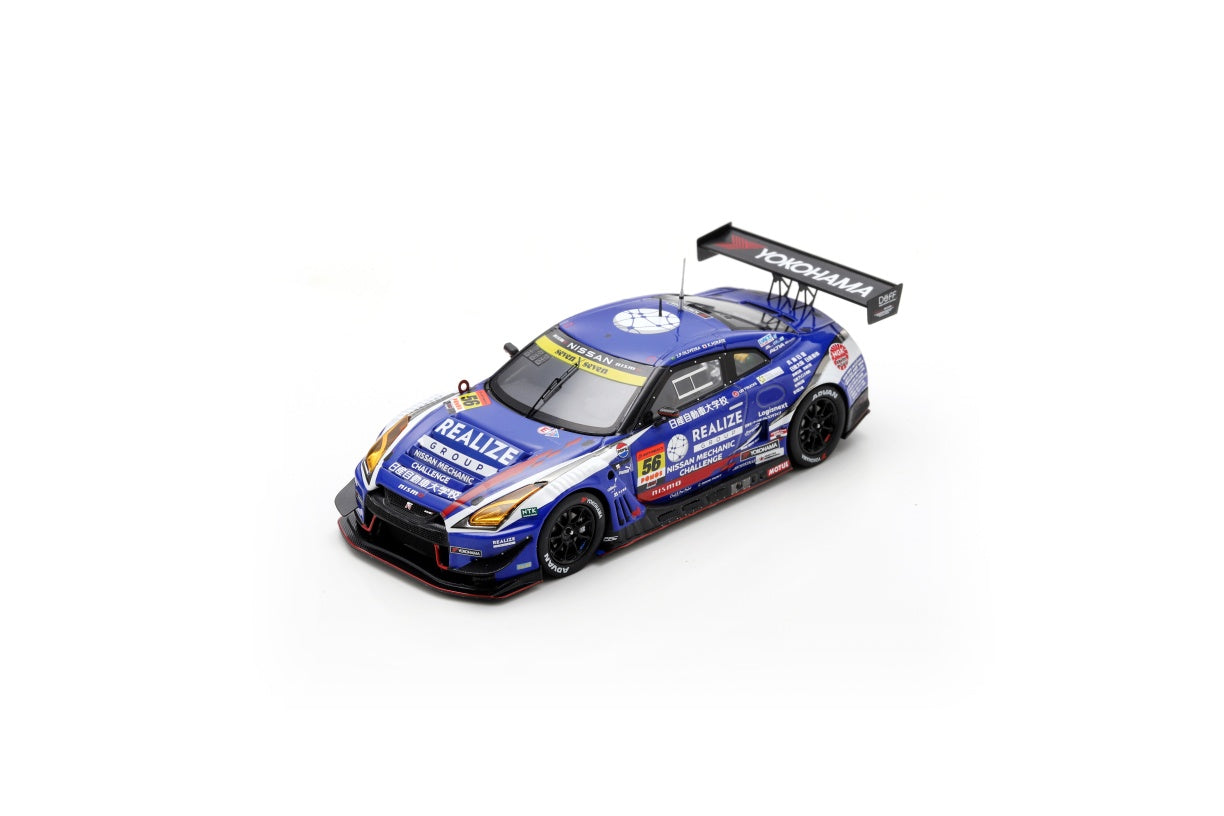 【2025年12月以降発売予定】  Spark 43SGT25056 1/43 REALIZE NISSAN MECHANIC CHALLENGE GT-R KONDO RACING No.56 GT300 SUPER GT 2025 J-Paulo Oliveira - K. Hirate